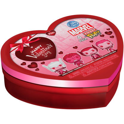 Metallbox 4 Fack POP Marvel Classic Valentines