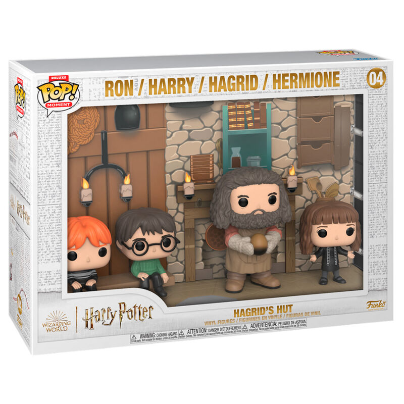 POP Figur Moments Deluxe Harry Potter Hagrids Hut