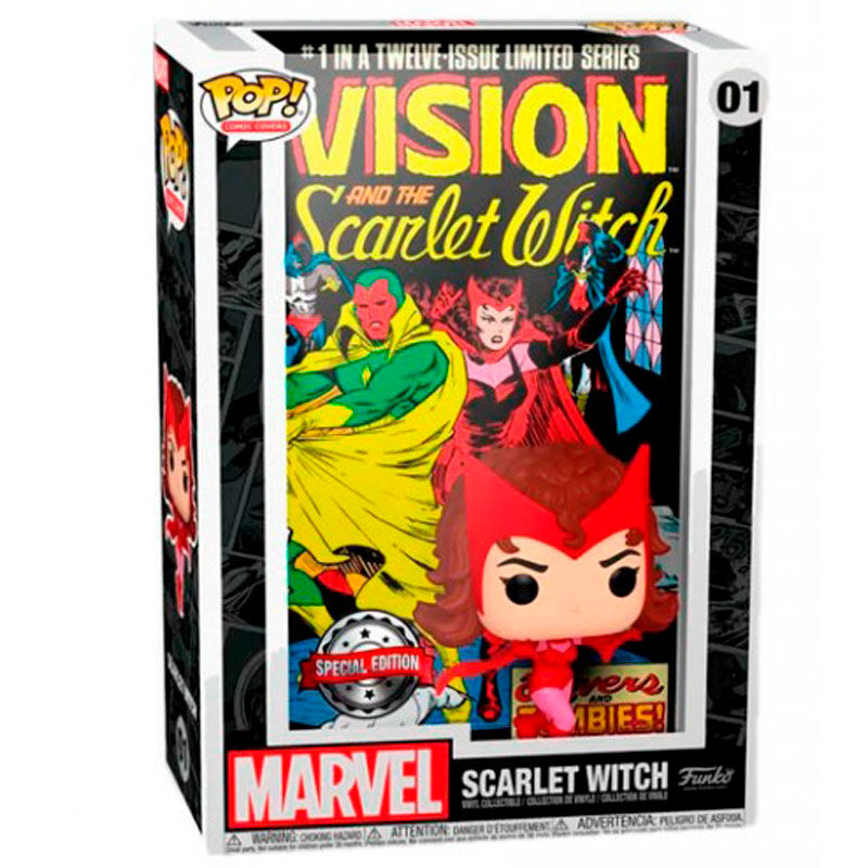 Exklusiv POP-figur av Scarlet Witch från Marvel