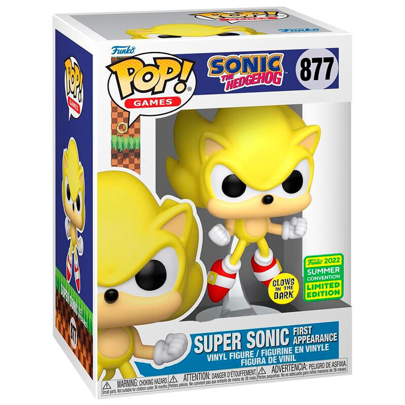 Funko POP Figur Sonic The Hedgehog Super Sonic Exclusive