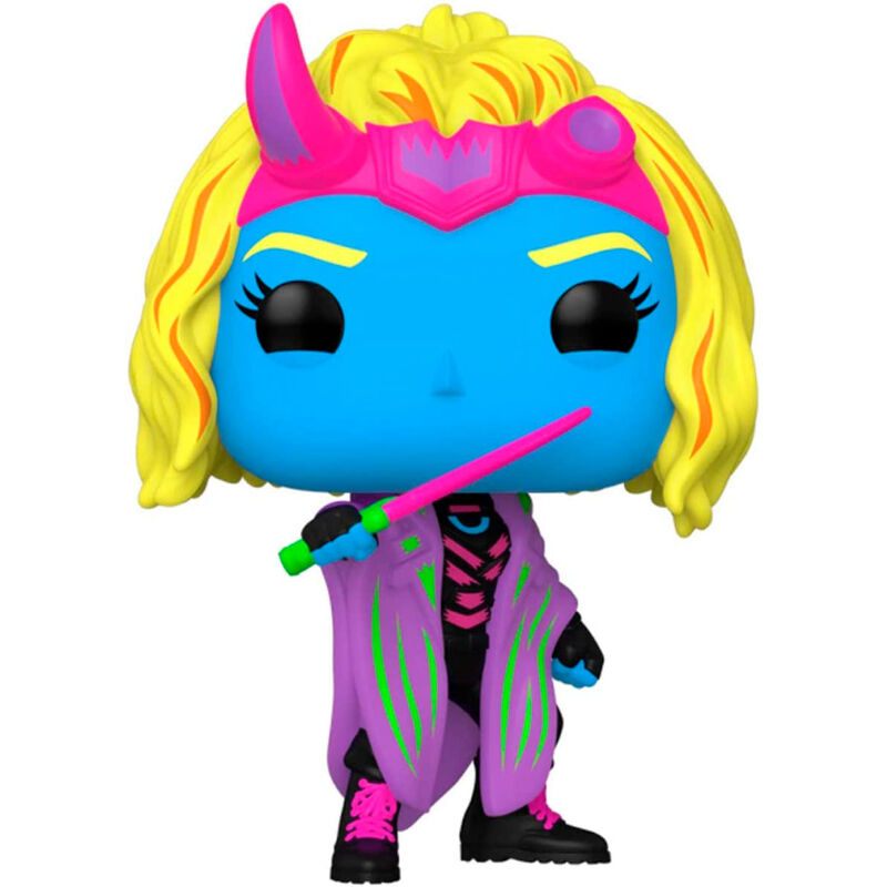 Exclusive 9cm Funko POP vinyl figure in gift box with window.