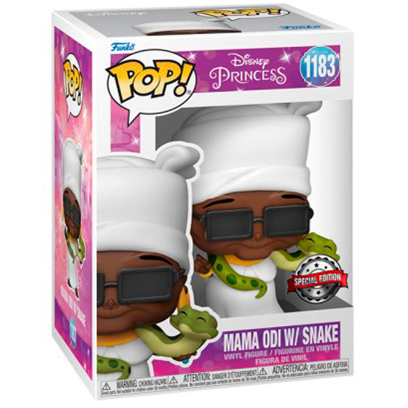 Funko POP Figur Disney Prinsessan och Grodan Mama Odi Snake Exclusive