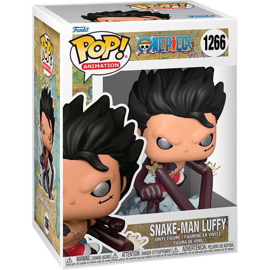 POP Figur One Piece Snake-Man Luffy