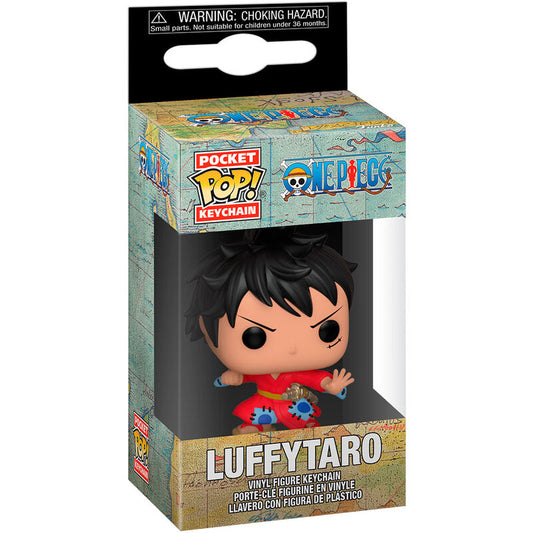 Pocket POP Nyckelring One Piece Luffytaro