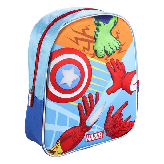 Marvel Avengers 3D Ryggsäck med Ljus 31cm
