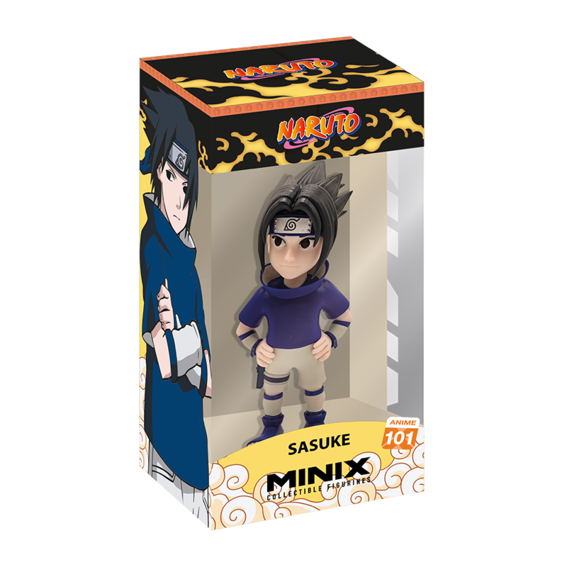 Naruto Shippuden Sasuke Uchiha Minix Figur 12cm