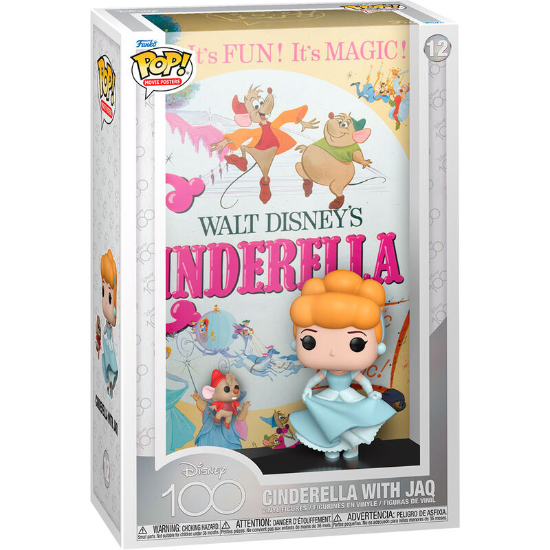 POP-figur Filmplakat Disney 100-årsjubileum Cinderella