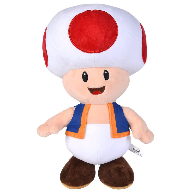 Super Mario Bros Toad gosedjur 40cm