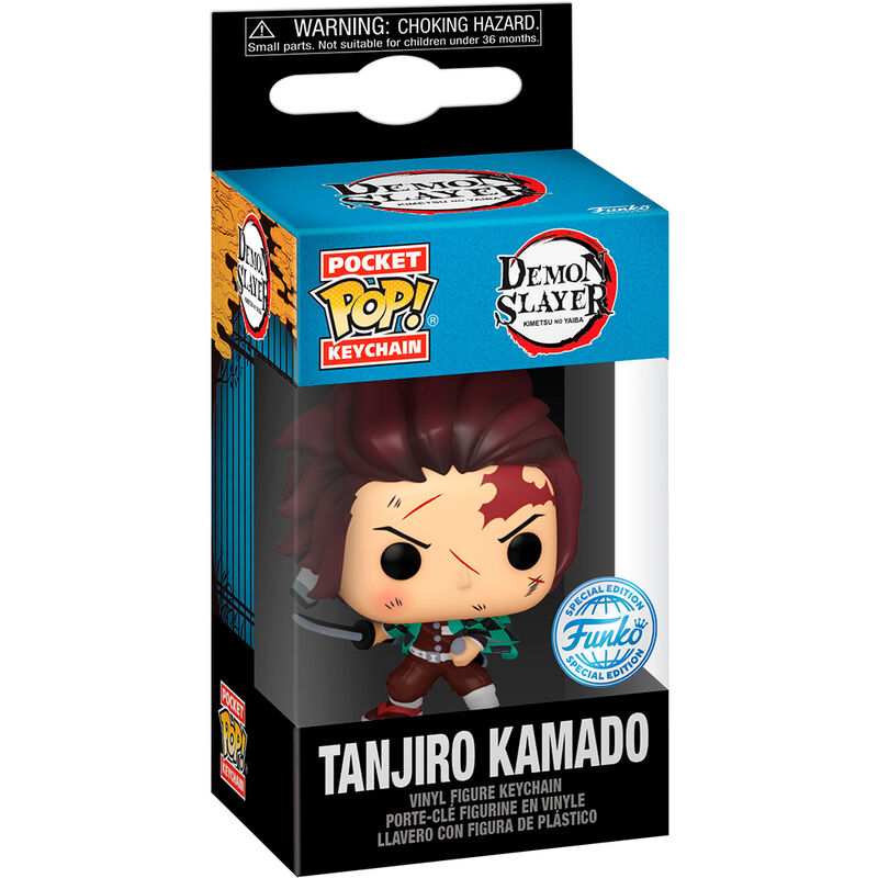 Pocket POP Nyckelring Demon Slayer Tanjiro Kamado