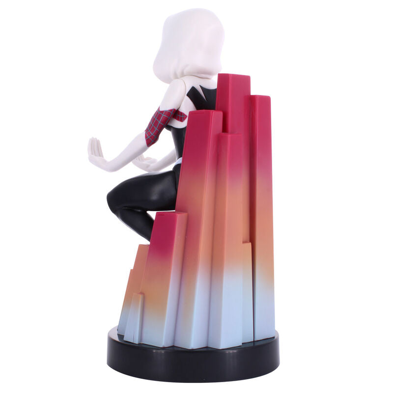 Marvel Spiderman Spider Gwen Figur - Kabelhållare 20 cm