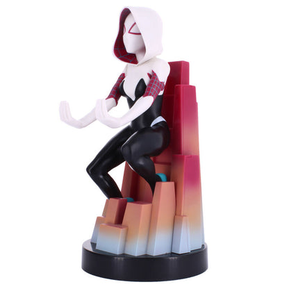 Marvel Spiderman Spider Gwen Figur - Kabelhållare 20 cm