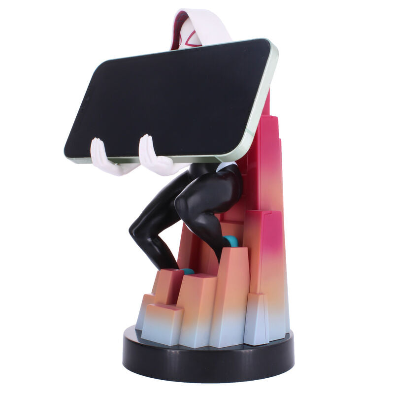 Marvel Spiderman Spider Gwen Figur - Kabelhållare 20 cm