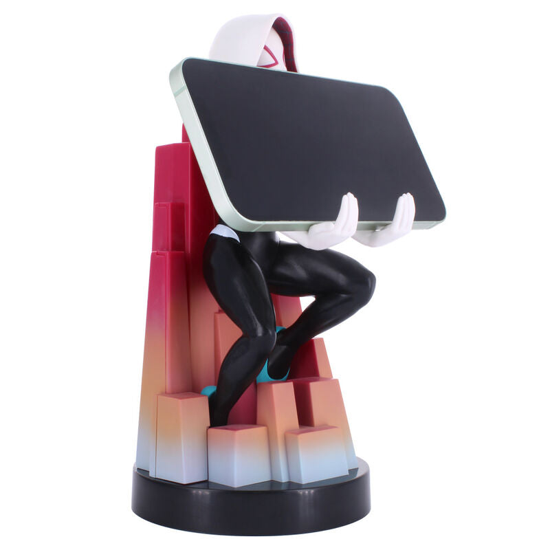 Marvel Spiderman Spider Gwen Figur - Kabelhållare 20 cm