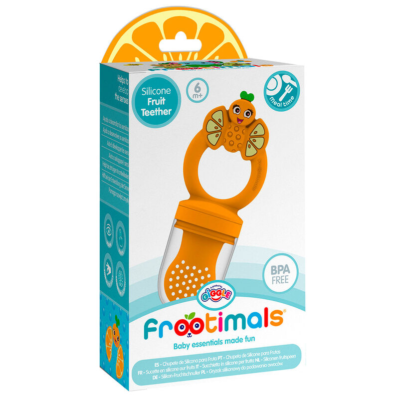 Frootimals Orangiefly Silikon Frukt Bitleksak