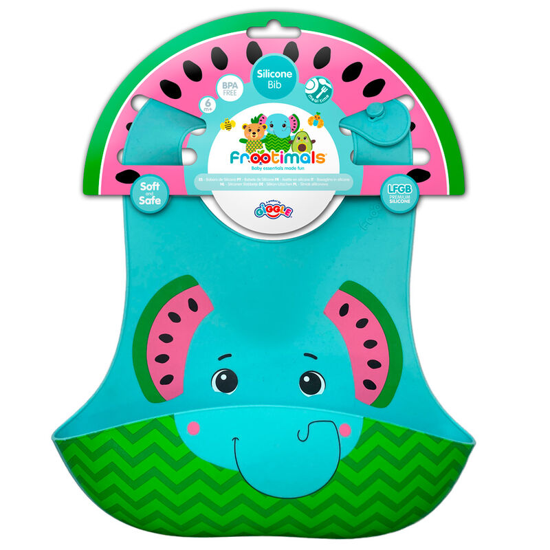 Frootimals Melany Melephant Silikon Haklapp