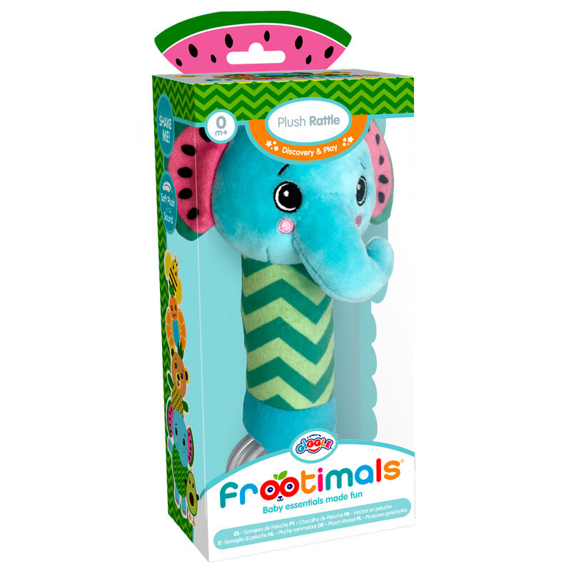 Frootimals Melany Melephant gosedjur rattle