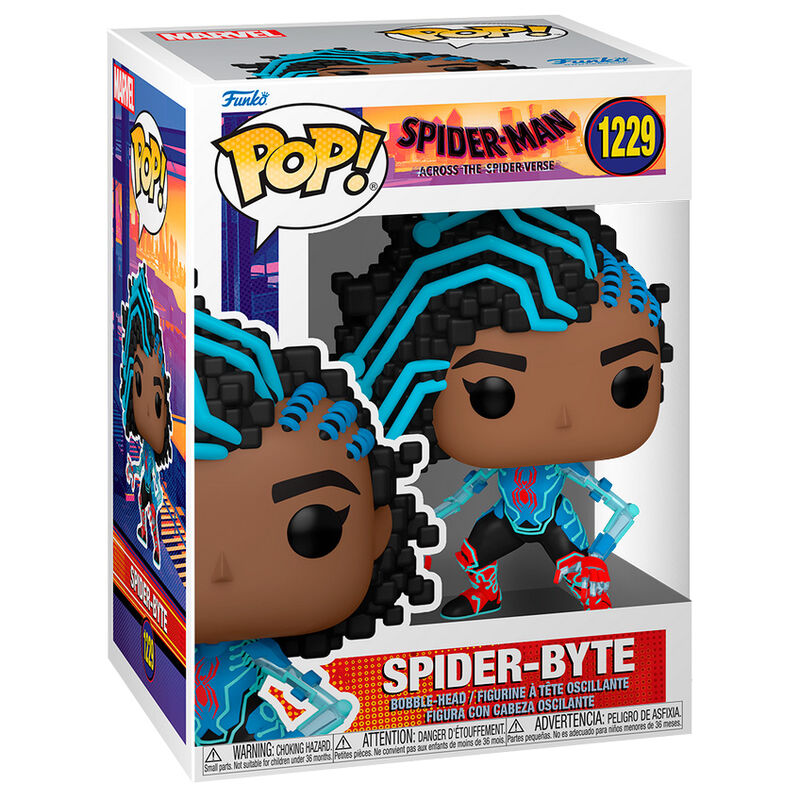 Funko POP Figur Marvel Spiderman Across the Spiderverse Spider-Byte