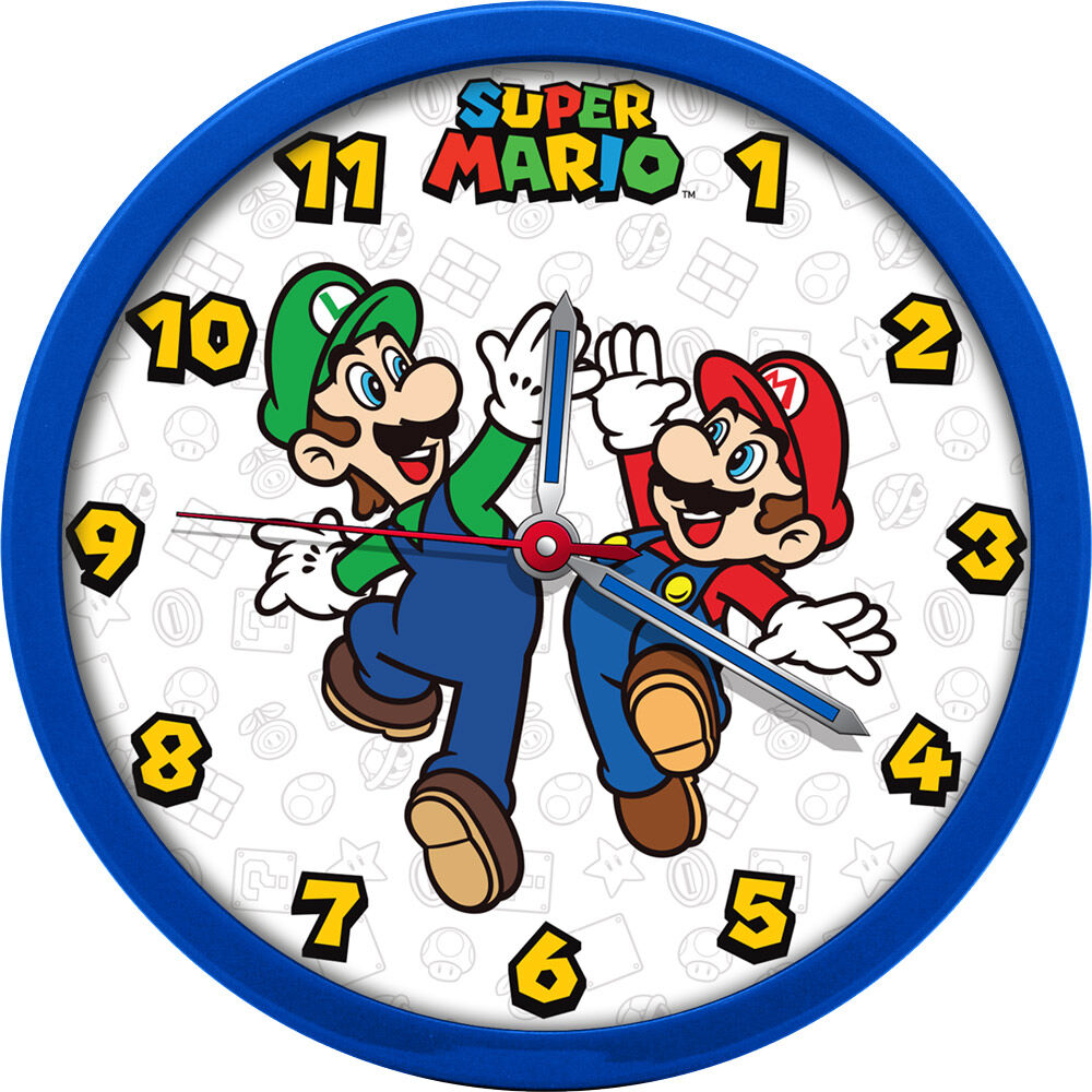 Super Mario Bros Väggklocka