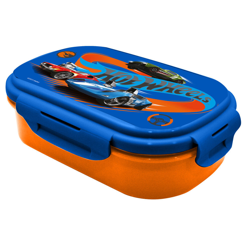 Hot Wheels Lunchbox med Bestick