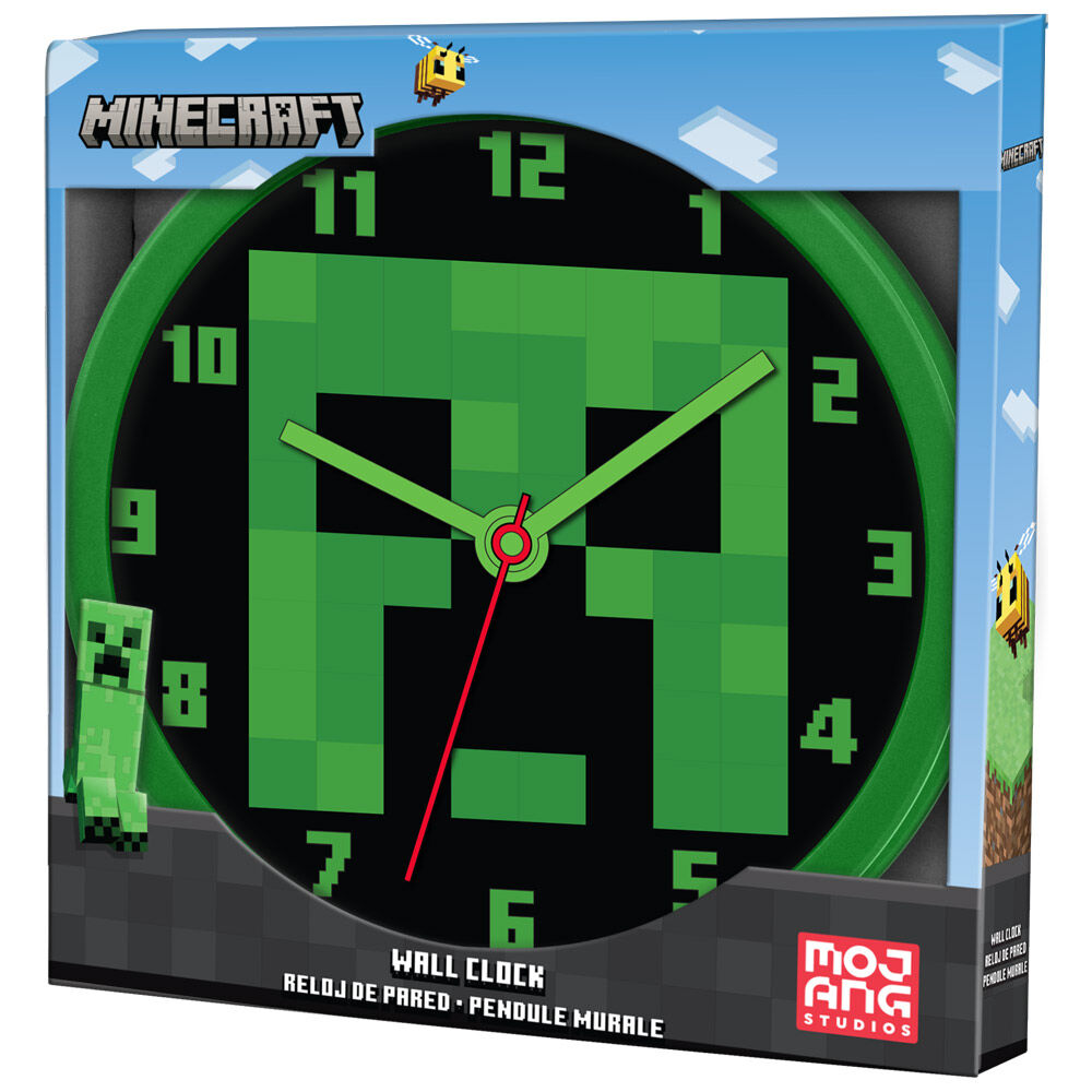 Minecraft Väggklocka - 25 cm