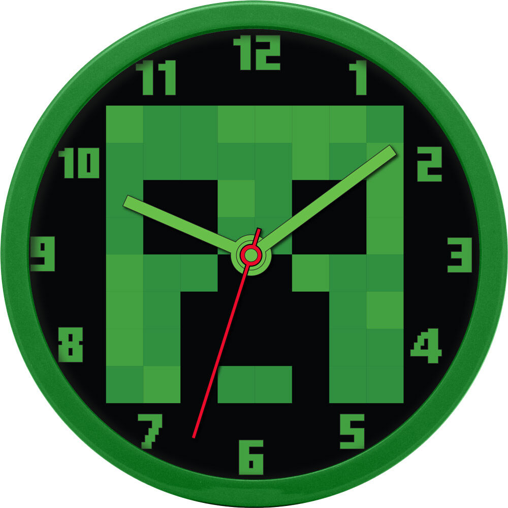 Minecraft Väggklocka - 25 cm