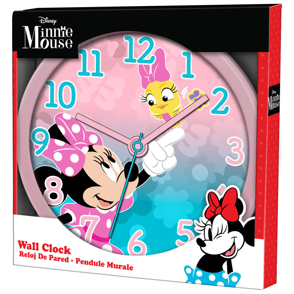 Disney Minnie Väggklocka 25 cm