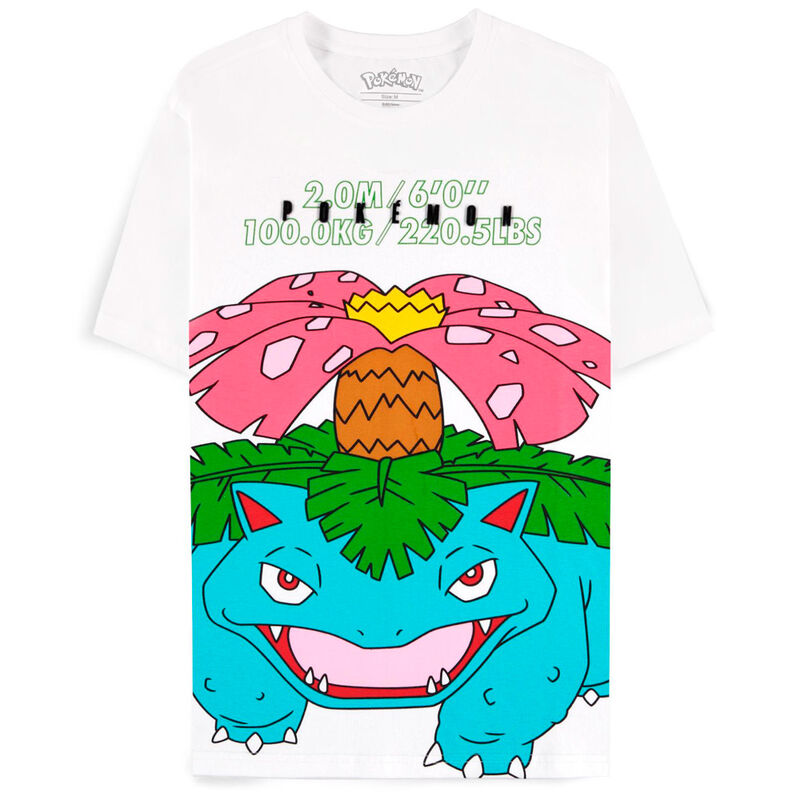 Pokemon Venusaur T-shirt för kvinnor – Storlek M