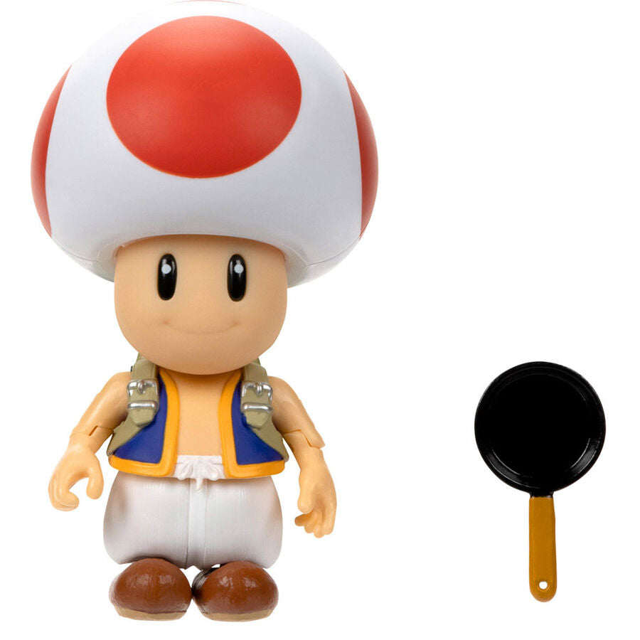 Super Mario Bros Toad Figur 13 cm
