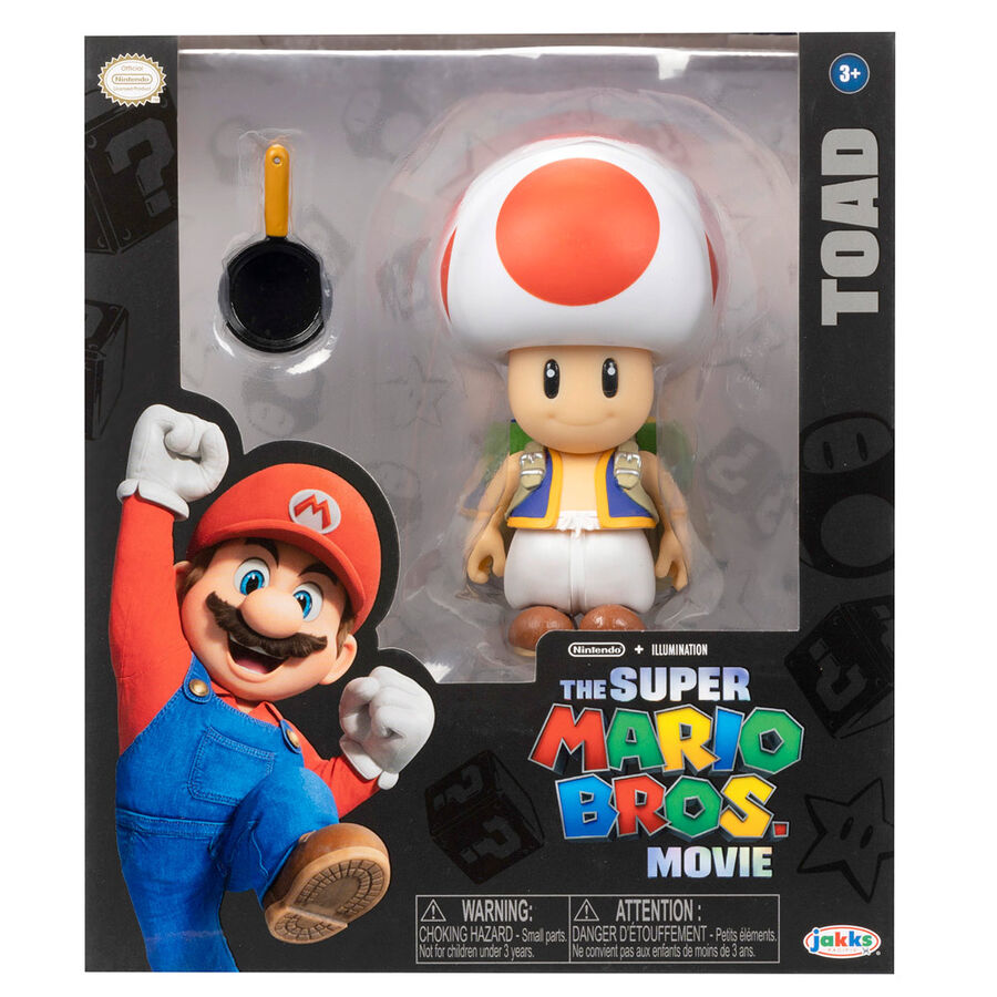 Super Mario Bros Toad Figur 13 cm
