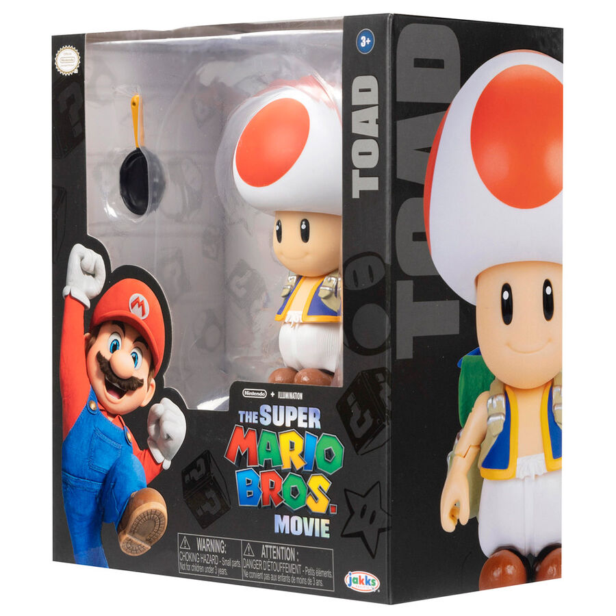 Super Mario Bros Toad Figur 13 cm