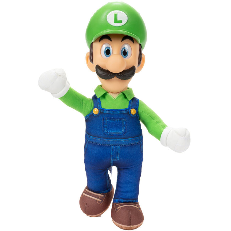 Super Mario Bros Luigi gosedjur 30cm