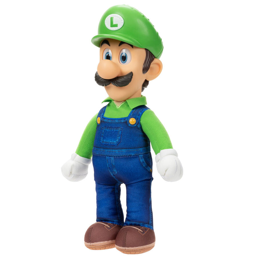 Super Mario Bros Luigi gosedjur 30cm