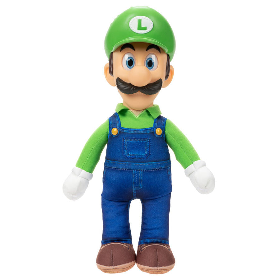 Super Mario Bros Luigi gosedjur 30cm