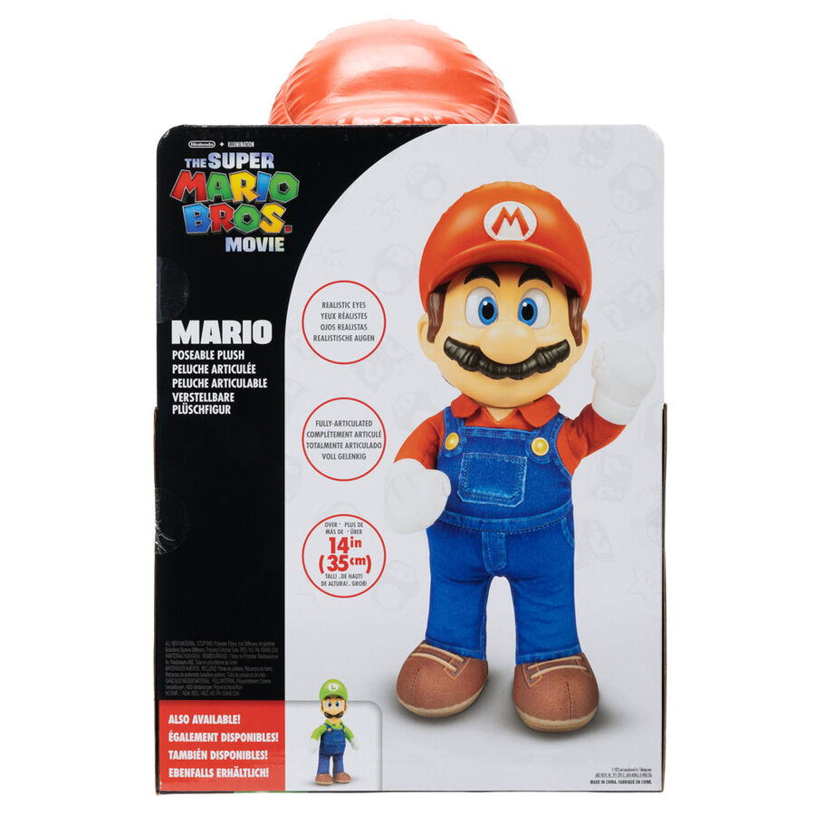 Super Mario Bros Filmen Super Mario Plush Toy 30cm