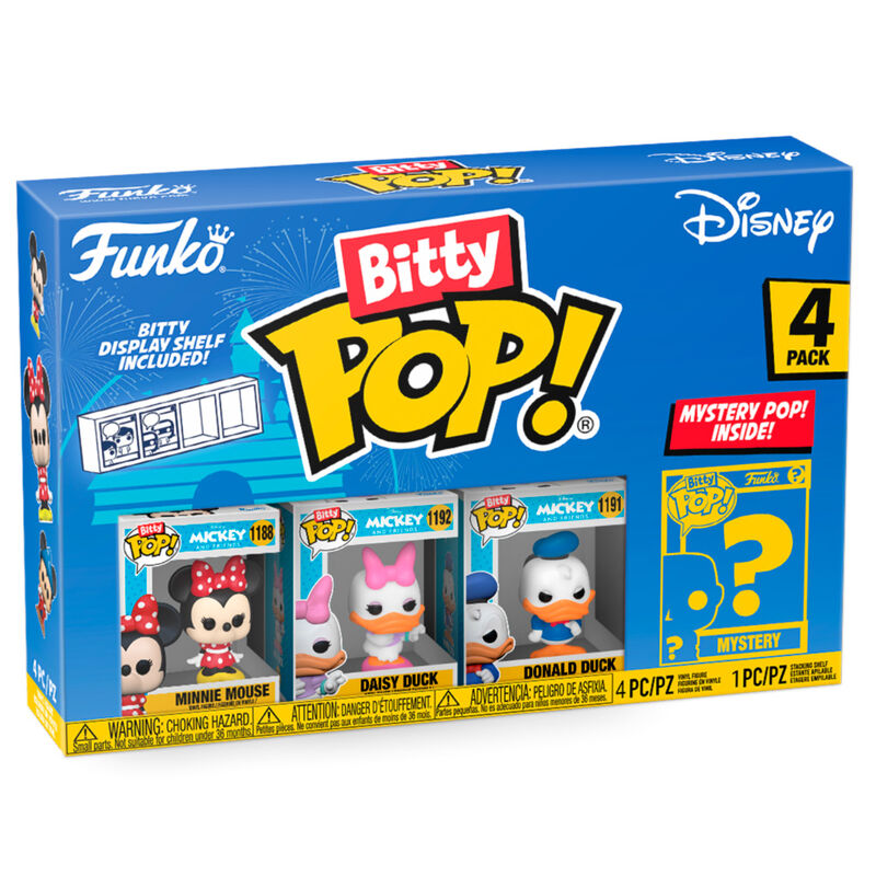 Bitty POP Disney Minnie - Blister 4 Figurer
