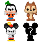 Blister 4 Figurer Bitty POP Disney Trollkarl Goofy