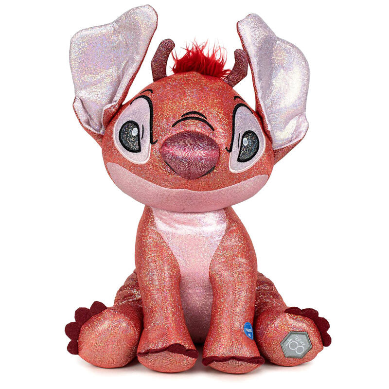 Disney 100th Anniversary Stitch Leroy Glitter gosedjur 28cm