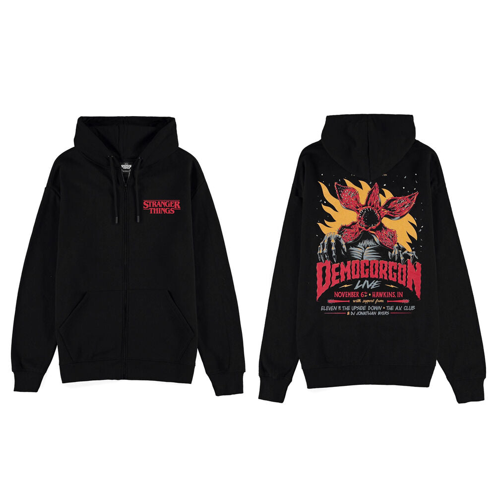 Stranger Things Demogorgon Hoodie Storlek S