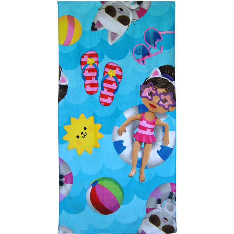 Gabby’s Dollhouse Bomull Strandhandduk