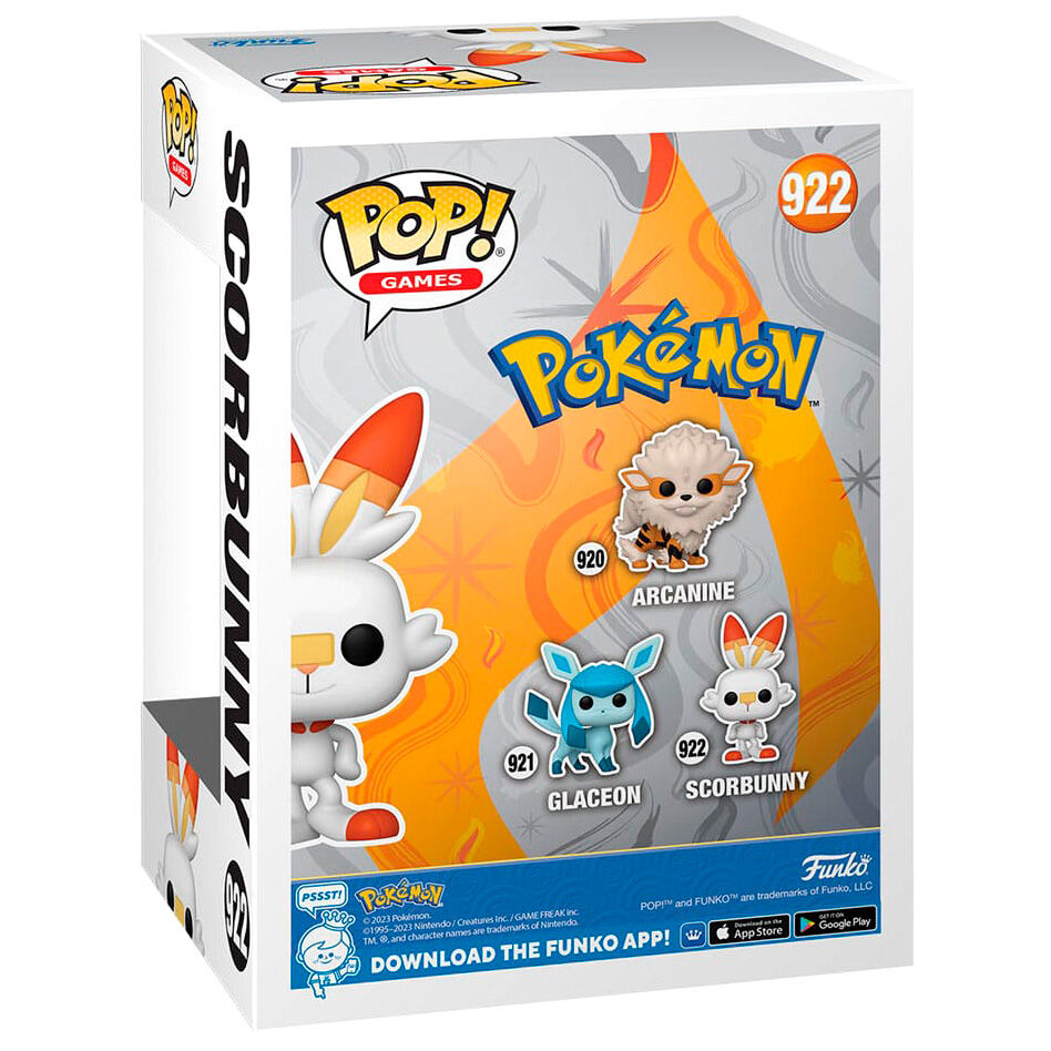 Funko POP Pokémon Scorbunny Figur
