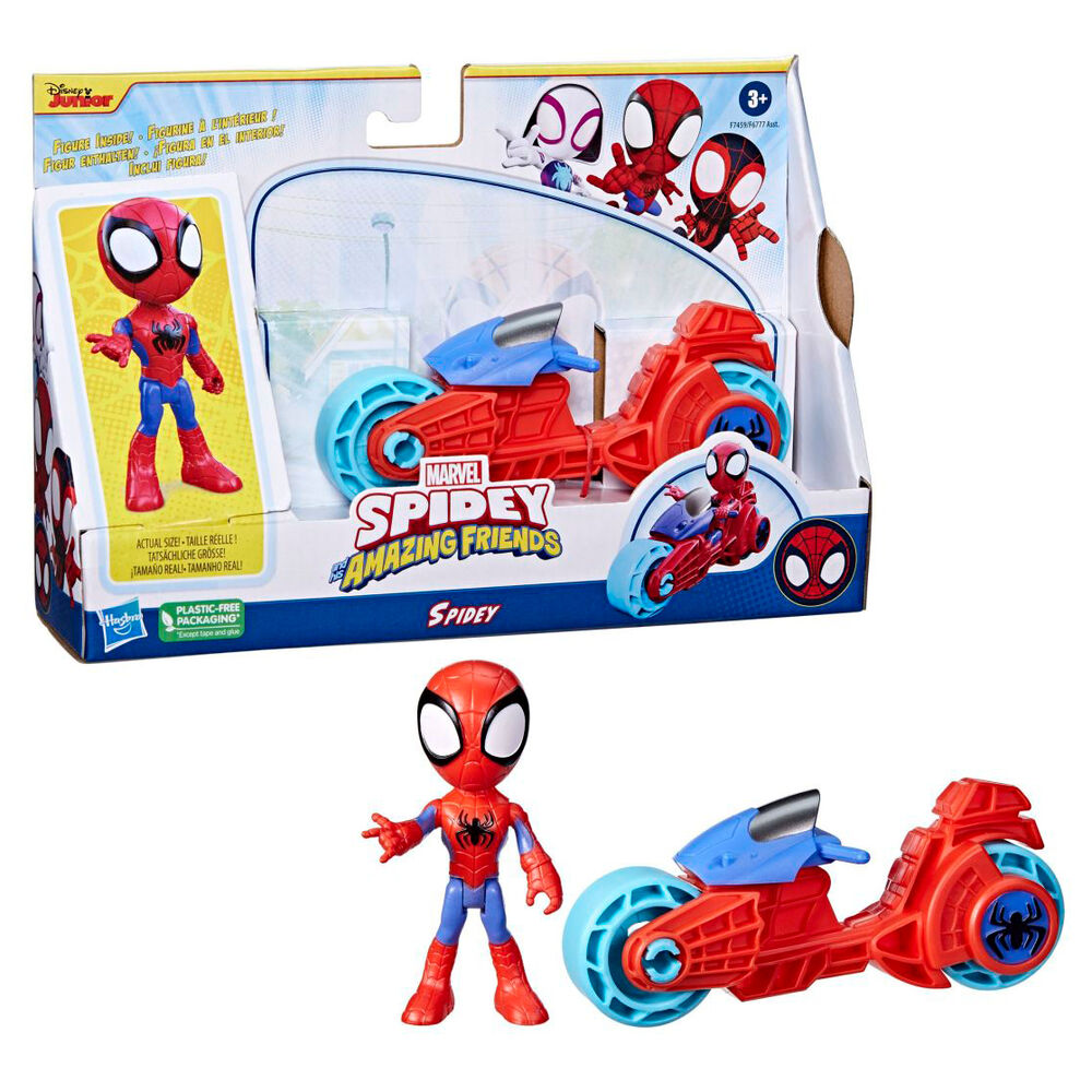 Marvel Spidey Amazing Friends Spidey Vehicle - Motorcykel