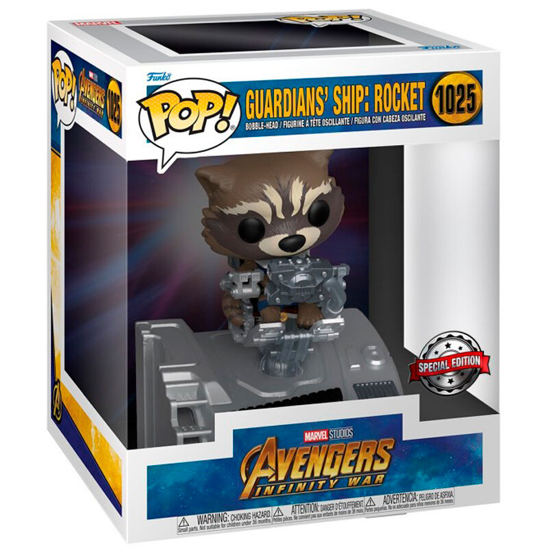 POP Figur Deluxe Marvel Guardians of the Galaxy Rocket Exclusive