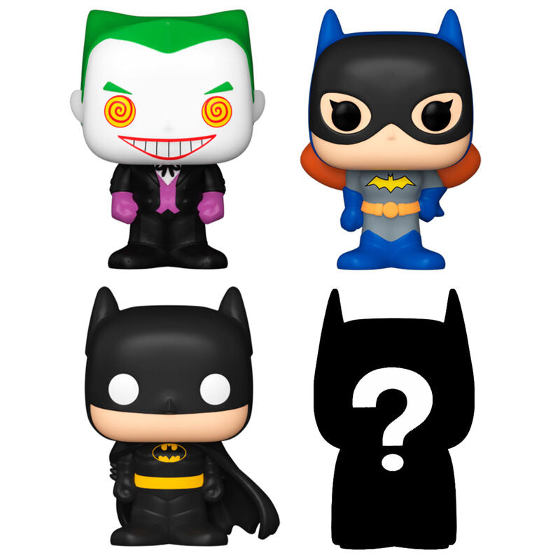 Blister 4 Figurer Bitty POP DC Comics The Joker