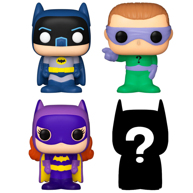Bitty POP! DC Comics Batman Adam West 4-Pack