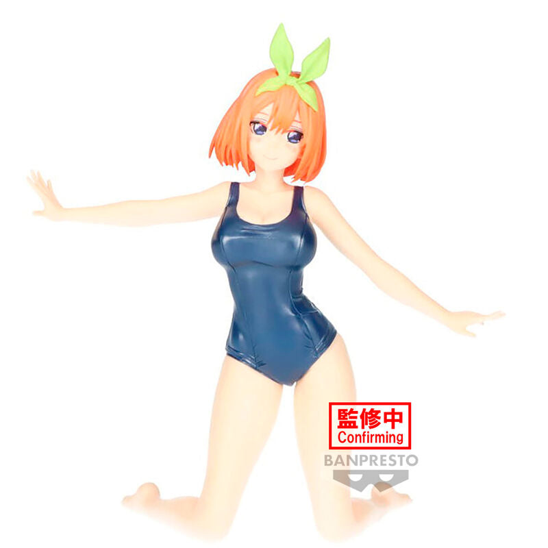 The Quintessential Quintuplets Movie Celestial Vivi School Style Yotsuba Nakano Figur 15cm