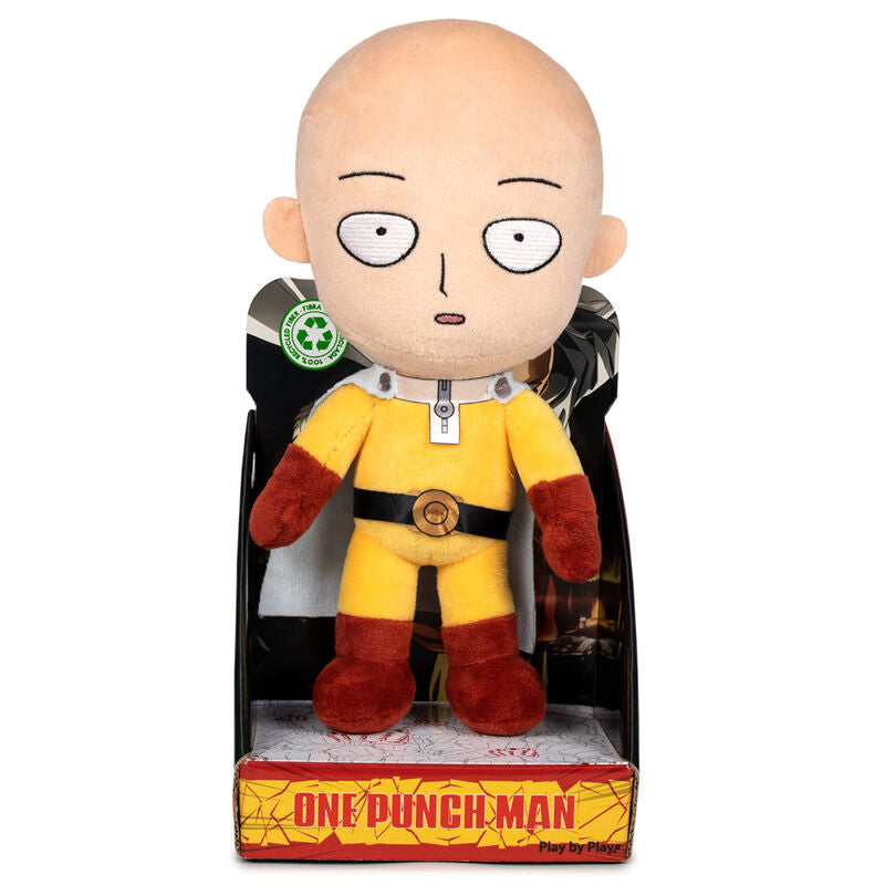 One Punch Man Saitama Plyschdocka 27cm