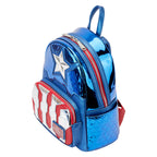 Loungefly Marvel Captain America Metallic Ryggaffär 26cm