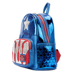 Loungefly Marvel Captain America Metallic Ryggaffär 26cm