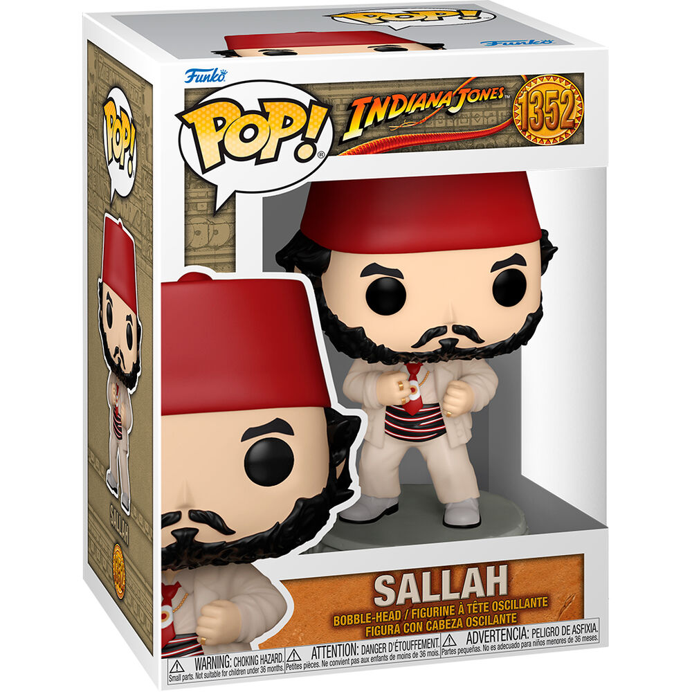 Funko POP Figur Indiana Jones Sallah - 9cm Samlarfigur