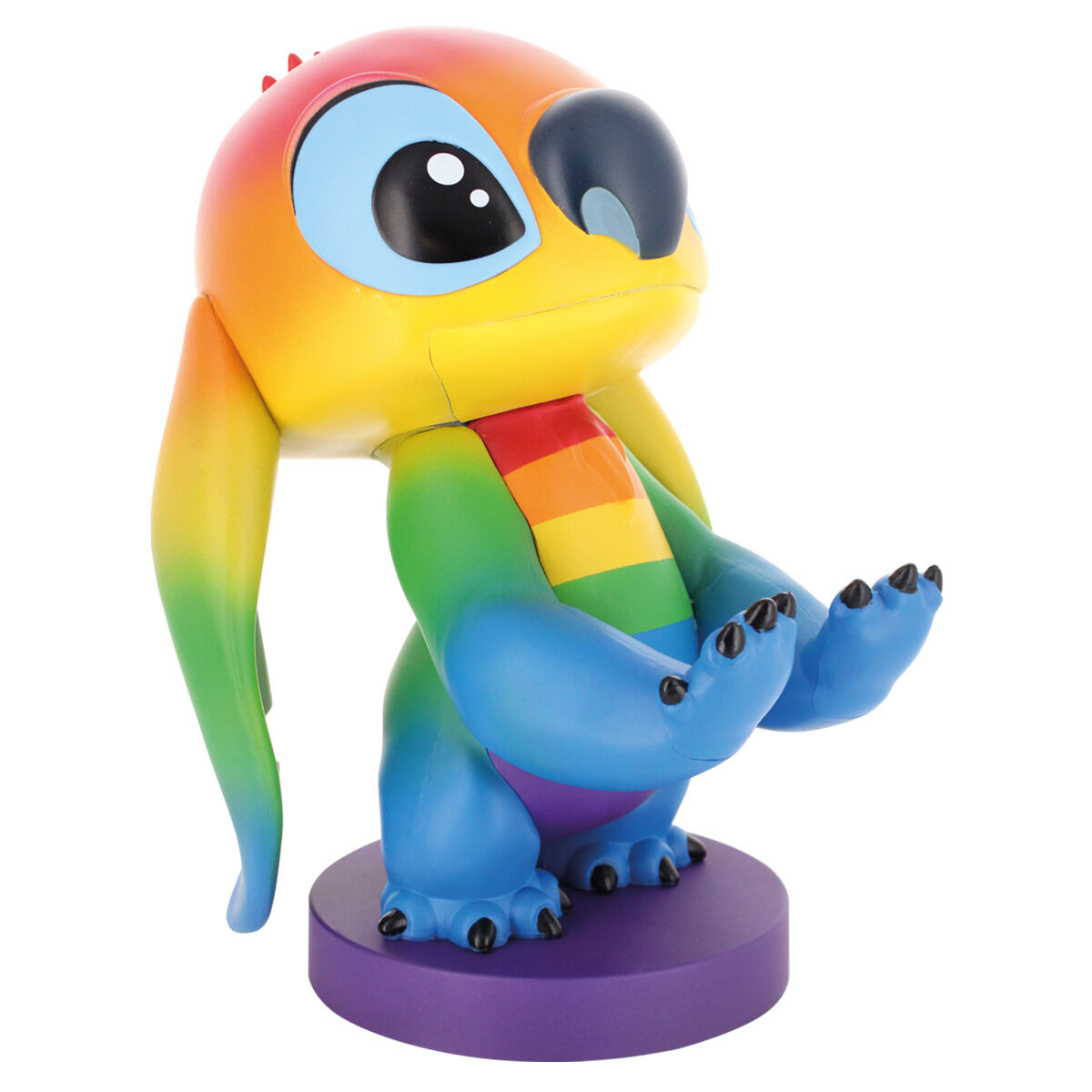 Disney Stitch Rainbow Figur Klämma för Kabelhantering 20cm